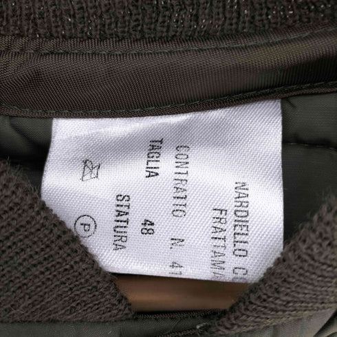 Italian Army イタリア軍 NARDIELLO CONFEZIONI SPA 脇 ベンチレーション キルティング ジャケット 1988年製 メンズ EUR:48