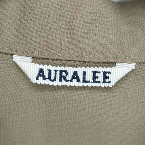 オーラリー AURALEE SILK TRIPLE CLOTH SHIRTS レディース JPN:4