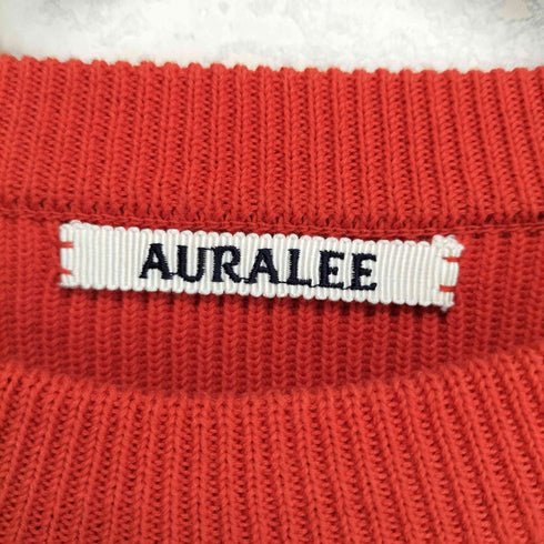 オーラリー AURALEE 2024SS SUPER HARD TWIST RIB KNIT SHORT P/O レディース JPN:1