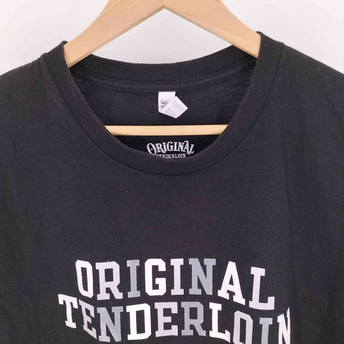 テンダーロイン TENDERLOIN 22SS ORIGINAL TENDERLOIN ロゴ プリント クルーネック Tシャツ メンズ import:XL
