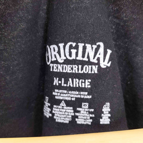 テンダーロイン TENDERLOIN 22SS ORIGINAL TENDERLOIN ロゴ プリント クルーネック Tシャツ メンズ import:XL