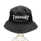 スラッシャー THRASHER ロゴ 刺繍 ペイズリー リバーシブル バケット ハット メンズ