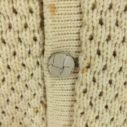 KNIT WEAR CROSS ショールカラー カーディガン メンズ JPN:M