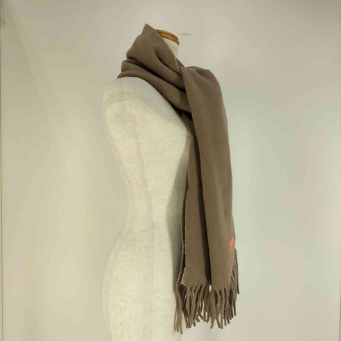 アクネストゥディオズ ACNE STUDIOS ウールスカーフ ピンクラベル フリンジマフラー レディース 200×40cm