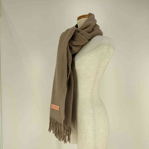 アクネストゥディオズ ACNE STUDIOS ウールスカーフ ピンクラベル フリンジマフラー レディース 200×40cm