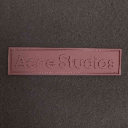 アクネストゥディオズ ACNE STUDIOS ウールスカーフ ピンクラベル フリンジマフラー レディース 200×40cm