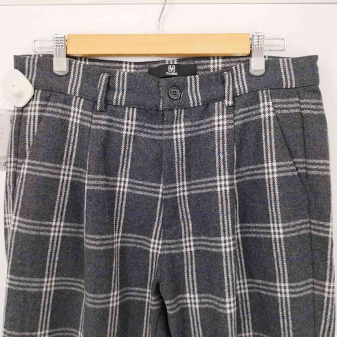 カンビオ CAMBIO ウールチェックスラックス メンズ JPN:L