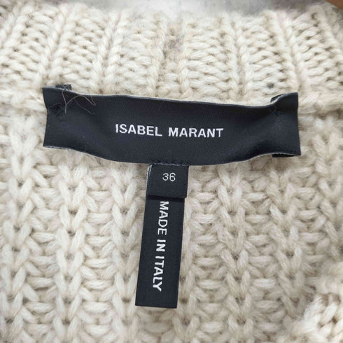 イザベルマラン ISABEL MARANT 1501 不規則織 ウールニット MADE IN ITALY レディース FR:36