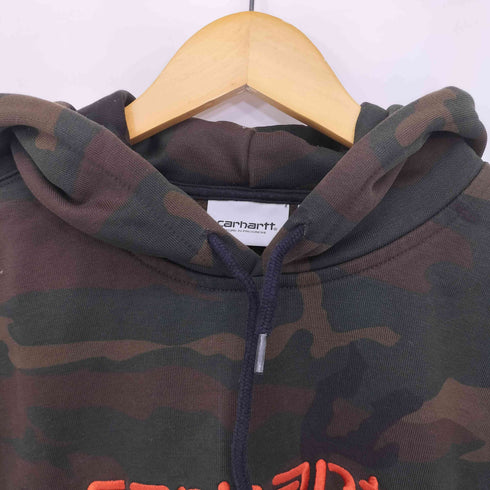 カーハートワークインプログレス Carhartt WIP HOODED CARHARTT SWEAT カモ メンズ import:M