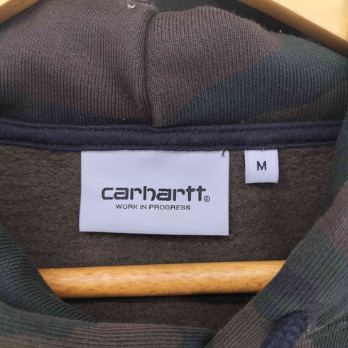 カーハートワークインプログレス Carhartt WIP HOODED CARHARTT SWEAT カモ メンズ import:M