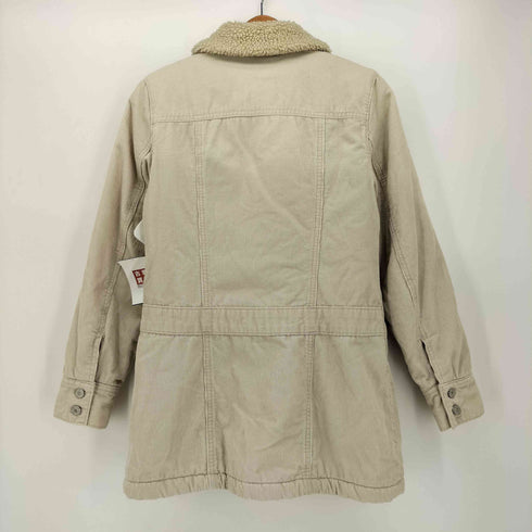 ギャップ Gap 00S OLD 襟ボア コーデュロイ ハーフ コート レディース import:S