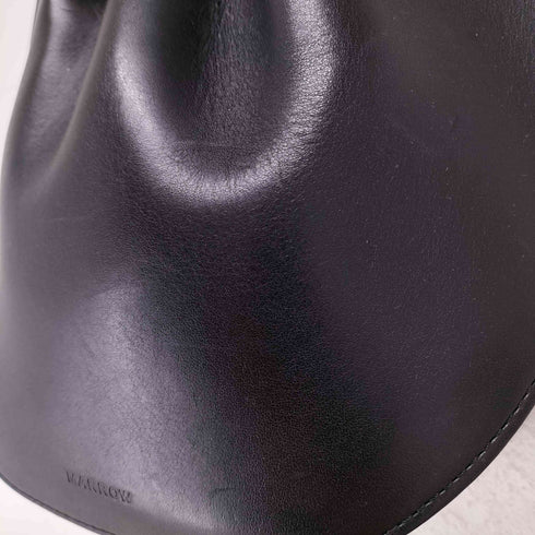 マロウ MARROW MINI CURVE レザーハンドバッグ レディース