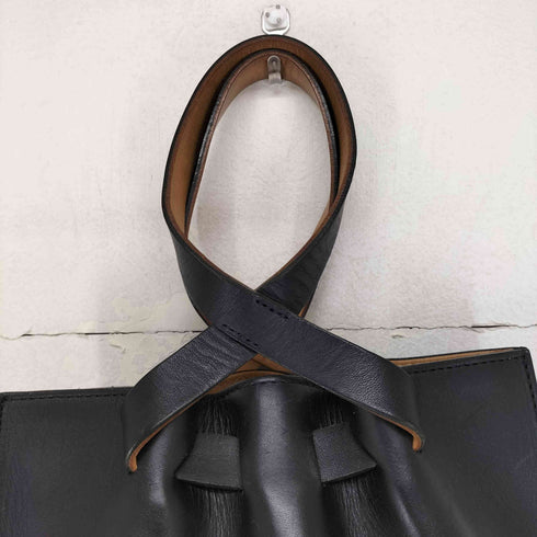 マロウ MARROW MINI CURVE レザーハンドバッグ レディース