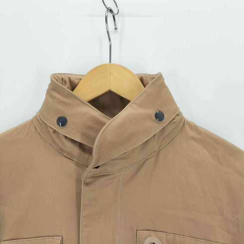 N NUMBER PRINTED ASYMMETRIC POCKET MODS COAT メンズ