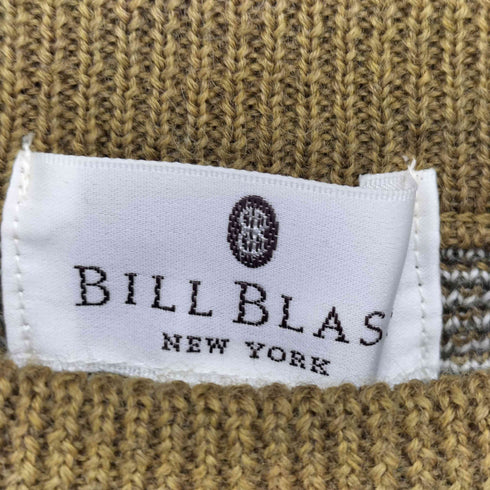 ビルブラス BILL BLASS 総柄 リブニット セーター メンズ import:L