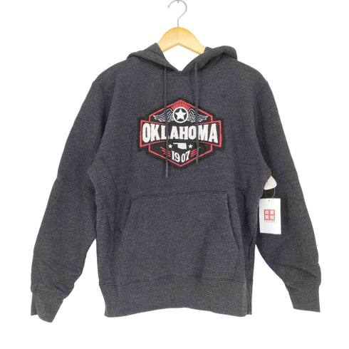 STATE OF MINE OKLAHOMA フロントパイル刺繍プルオーバーパーカー メンズ JPN:M