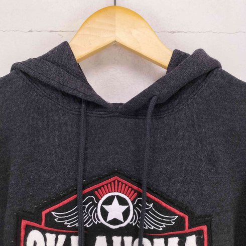 STATE OF MINE OKLAHOMA フロントパイル刺繍プルオーバーパーカー メンズ JPN:M