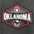 STATE OF MINE OKLAHOMA フロントパイル刺繍プルオーバーパーカー メンズ JPN:M