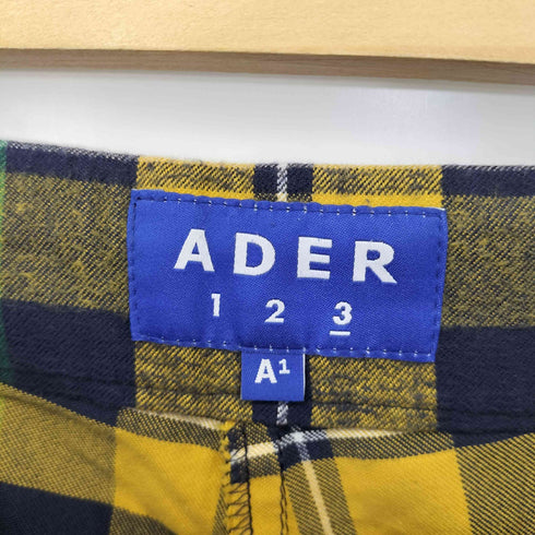アーダーエラー ADERERROR チェック柄イージーパンツ メンズ A1