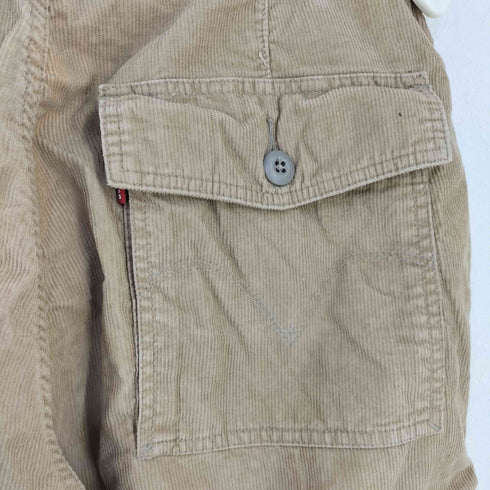 リーバイス Levis 00s コーデュロイ バギーカーゴパンツ メンズ W32 L34