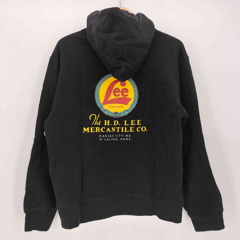リー Lee 裏毛 バックヴィンテージロゴ プリント プルパーカー メンズ import:M