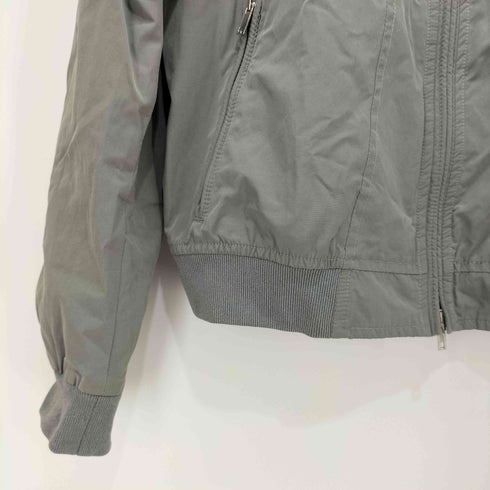 パトリツィアペペ PATRIZIA PEPE MADE IN ITALY オリゾンティ ダブルジップ ラッカーニファスナー Y2K ジップアップブルゾン ナイロンジャケット レディース 46