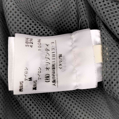 パトリツィアペペ PATRIZIA PEPE MADE IN ITALY オリゾンティ ダブルジップ ラッカーニファスナー Y2K ジップアップブルゾン ナイロンジャケット レディース 46