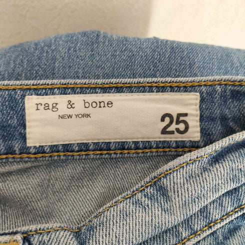 ラグアンドボーン rag&bone ダメージ加工デニムパンツ レディース 25