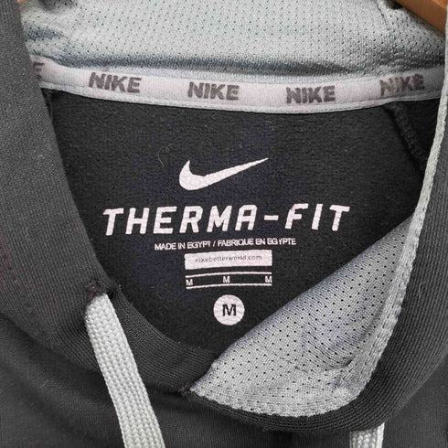 ナイキ NIKE THERMA-FIT フロント刺繍プルオーバーパーカー メンズ JPN:M