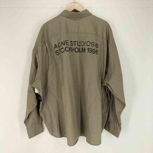 アクネストゥディオズ ACNE STUDIOS Sand cotton long sleeve shirt メンズ 48