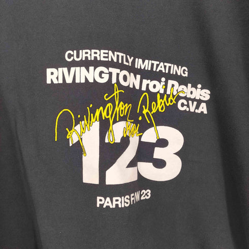Rivington roi Rebis 23AW CVA IMITATION OF PARIS TEE street メンズ JPN:2