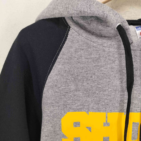 ジャージーズ JERZEES SHOCK 25 ラグランプルオーバーパーカー メンズ JPN:S
