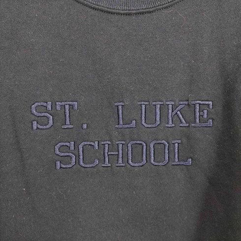 ジャージーズ JERZEES ST.LUKE SCHOOL フロント刺繍クルーネックスウェット メンズ 3X
