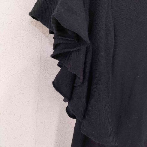 ダブルスタンダードクロージング DOUBLE STANDARD CLOTHING 袖フリル ロングニット レディース FREE