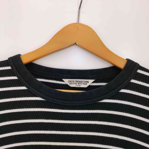 クーティー COOTIE 21SS Heavy Thermal Border L/S Tee メンズ JPN:L