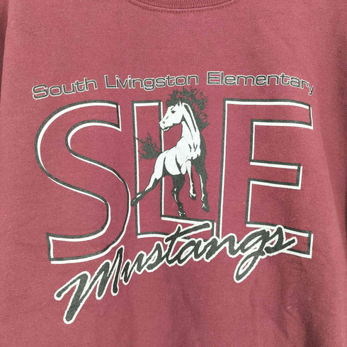 ジャージーズ JERZEES SLE フロントプリントクルーネックスウェット メンズ 2XL