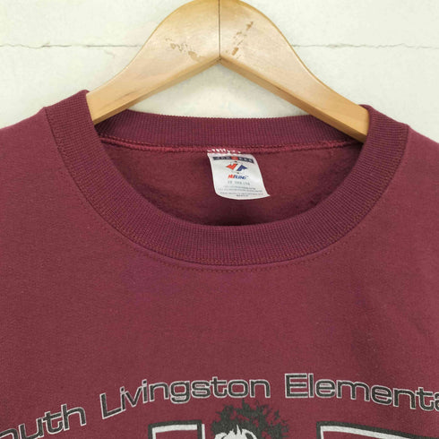 ジャージーズ JERZEES SLE フロントプリントクルーネックスウェット メンズ 2XL