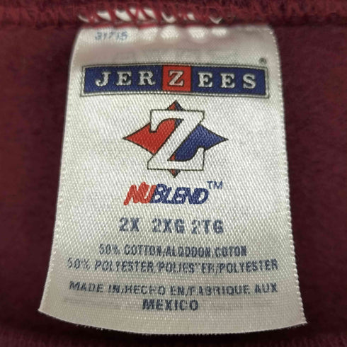ジャージーズ JERZEES SLE フロントプリントクルーネックスウェット メンズ 2XL