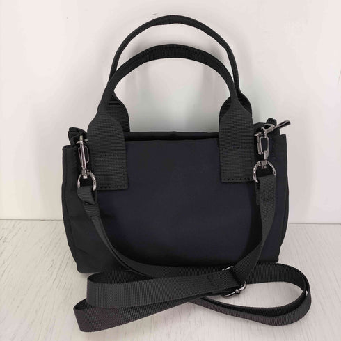 アズールバイマウジー AZUL by moussy 24SS ロゴプレート高密度ナイロンミニバッグ ショルダーバッグ レディース