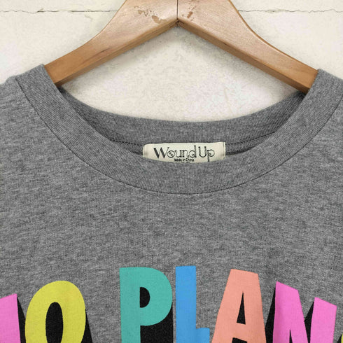 NO PLANS IS MY PLAN クルーネックスウェット メンズ JPN:L