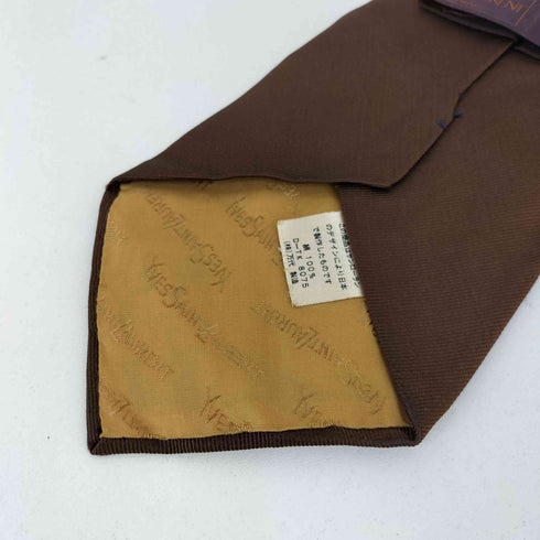 イヴサンローラン Yves Saint Laurent Cravates シルク100 ネクタイ メンズ