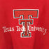 TEAM EDITION APPAREL USA製 TEXAS TECH UNIVERSITY フロント刺繍クルーネックスウェット メンズ JPN:M