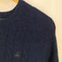 ブルックスブラザーズ BROOKS BROTHERS ITALIAN YARN ロゴ刺繍 ラグランスリーブ ウール クルーネックニット メンズ import:S