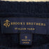 ブルックスブラザーズ BROOKS BROTHERS ITALIAN YARN ロゴ刺繍 ラグランスリーブ ウール クルーネックニット メンズ import:S