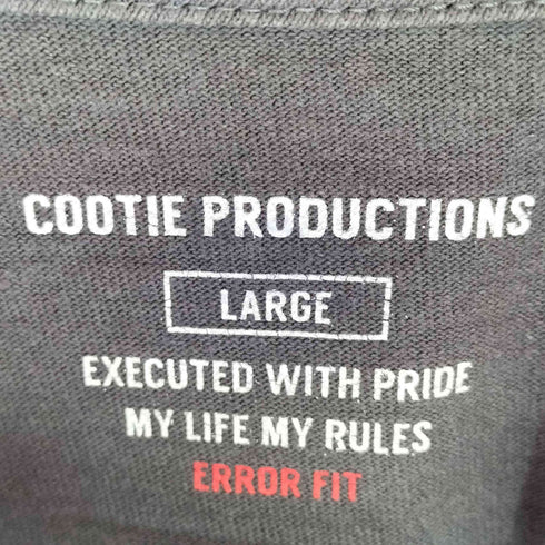 クーティー COOTIE 22SS Open End Yarn Error Fit L/S Tee メンズ JPN:L