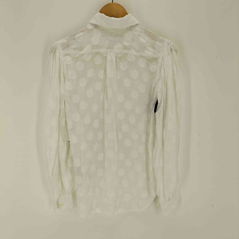コムデギャルソン COMME des GARCONS ドット柄 ポリエステルシャツ レディース JPN:XS