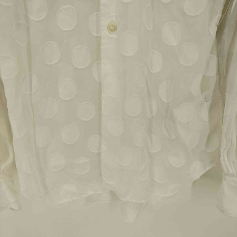 コムデギャルソン COMME des GARCONS ドット柄 ポリエステルシャツ レディース JPN:XS