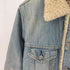 エドウィン EDWIN ボアデニムジャケット メンズ import:L