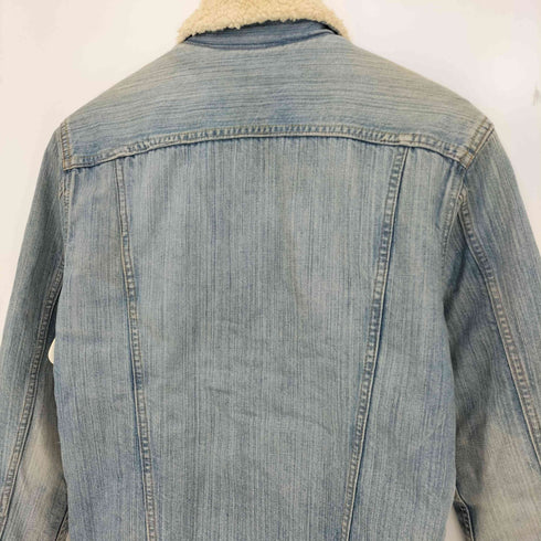 エドウィン EDWIN ボアデニムジャケット メンズ import:L