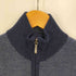 ブルックスブラザーズ BROOKS BROTHERS 総柄 ジップアップ ハイネック ウールニット メンズ import:S